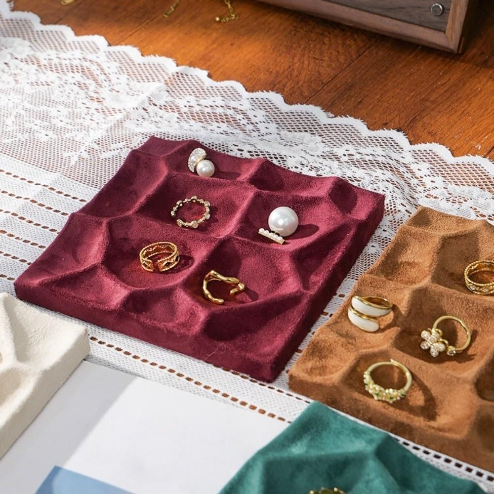 Light Luxury Jewelry Storage Tray INS Jewelry Shop Counter Accessory Room Decor