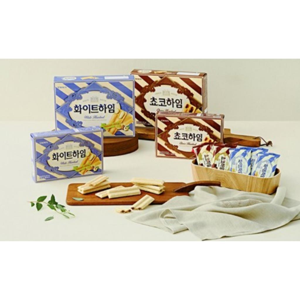 CROWN White Heim и Choco Heim/Корейские закуски