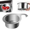 1/2Pcs Stainless Steel Swan Sink Strainer Basket Rustproof Corrosion Resistant Faucet Hanging Filter