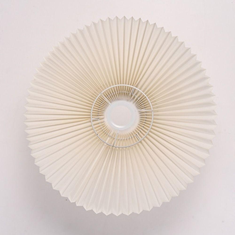 Абажур из ткани для настольной лампы, плиссированный минималистский чехол для напольной лампы, современный моющийся абажур для подвесной лампы для спальни отеля