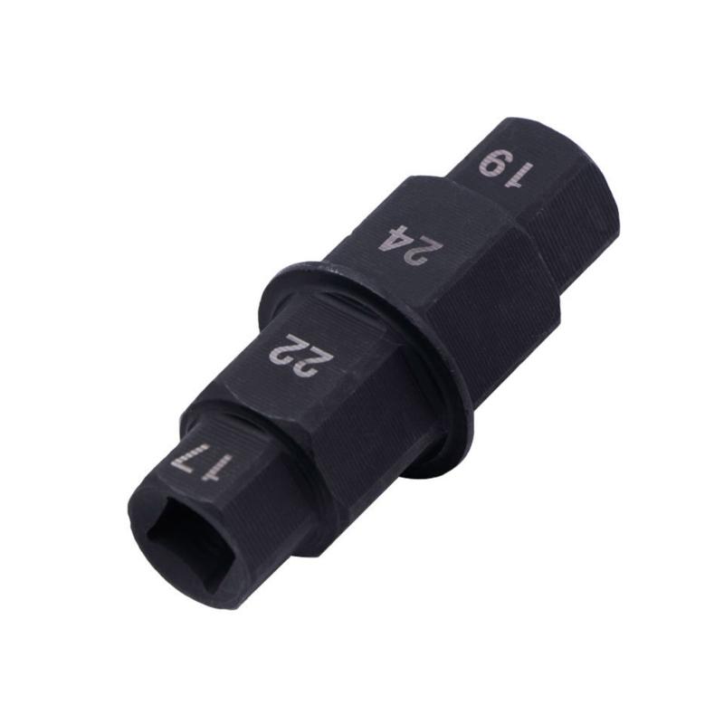 Инструмент для мотоциклов 3/8” дюймовый шестигранный ключ для ступиц передних колес адаптер шпинделя 17 мм 19 мм 22 мм 24 мм