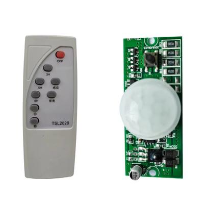 3.2V 3.7V Контроллер настенного солнечного светильника с инфракрасной индукционной платой человеческого тела с дистанционным управлением Автоматическая плата управления лампой