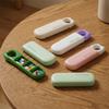 Vitamin Container Mini 3 Grids Pill Box Sealed Moisture-Proof Pill Storage Box Waterproof with Lids Pill Box Office