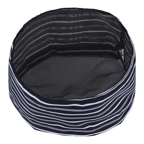 Поварской колпак унисекс для кухни, колпак для ресторана отеля, колпак повара с хорошей воздухопроницаемостью, полый сетчатый верх, рабочая кепка официанта, колпак для повара, мастерская, заводская кепка