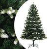 VidaXL Artificial Hinged Christmas Tree with Flocked Snow 180 Cm 356757