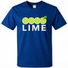 Lime Fresh Lime Slices Print TShirt Unisex Unisex Casual Cotton Tee Short Sleeve Citrus Fruit Graphic Unisex Tops