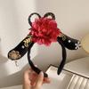 Headhoop Flower Chinese Style Headwear Antique Headband Hanfu Hair Hoop Ancient Style Headwear