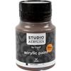Creall Studio Acrylic Paint, Burnt Umber (69), Opaque, 500 Ml/ 1 Bottle