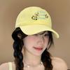Embroidery Letter Baseball Cap Korean Snapback Cap Casual Cat Peaked Cap Outdoor