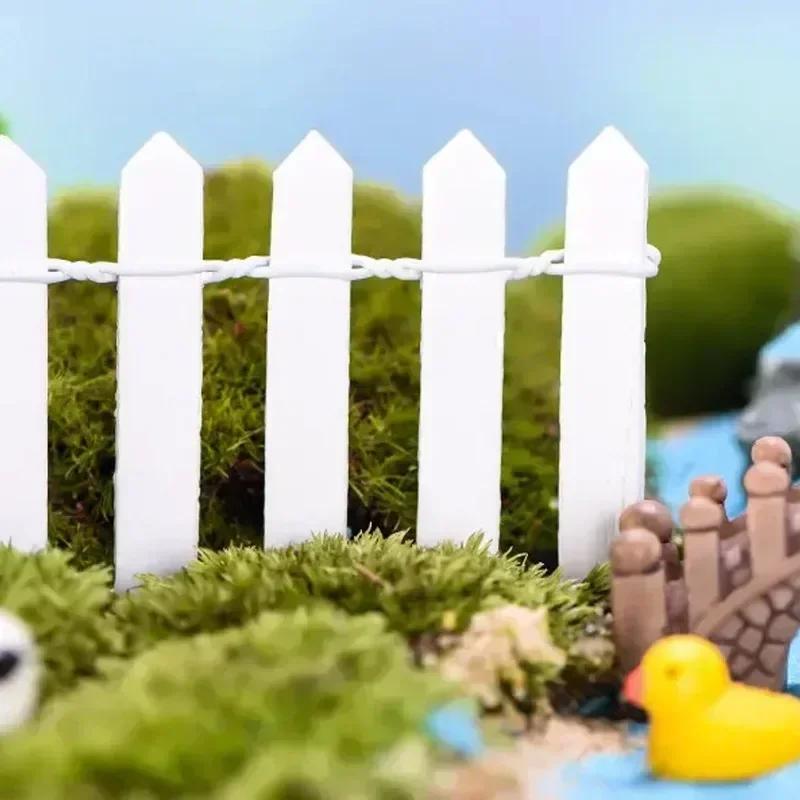 Новый прямоугольный заборный горшок 90 см суккулентный зеленый наружный декор пластиковый маленький горшок мини деревянный забор сад