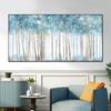 Абстрактные постеры с деревьями и принты, настенная живопись на холсте, картины с белым березовым лесом для гостиной, украшения дома, без рамки