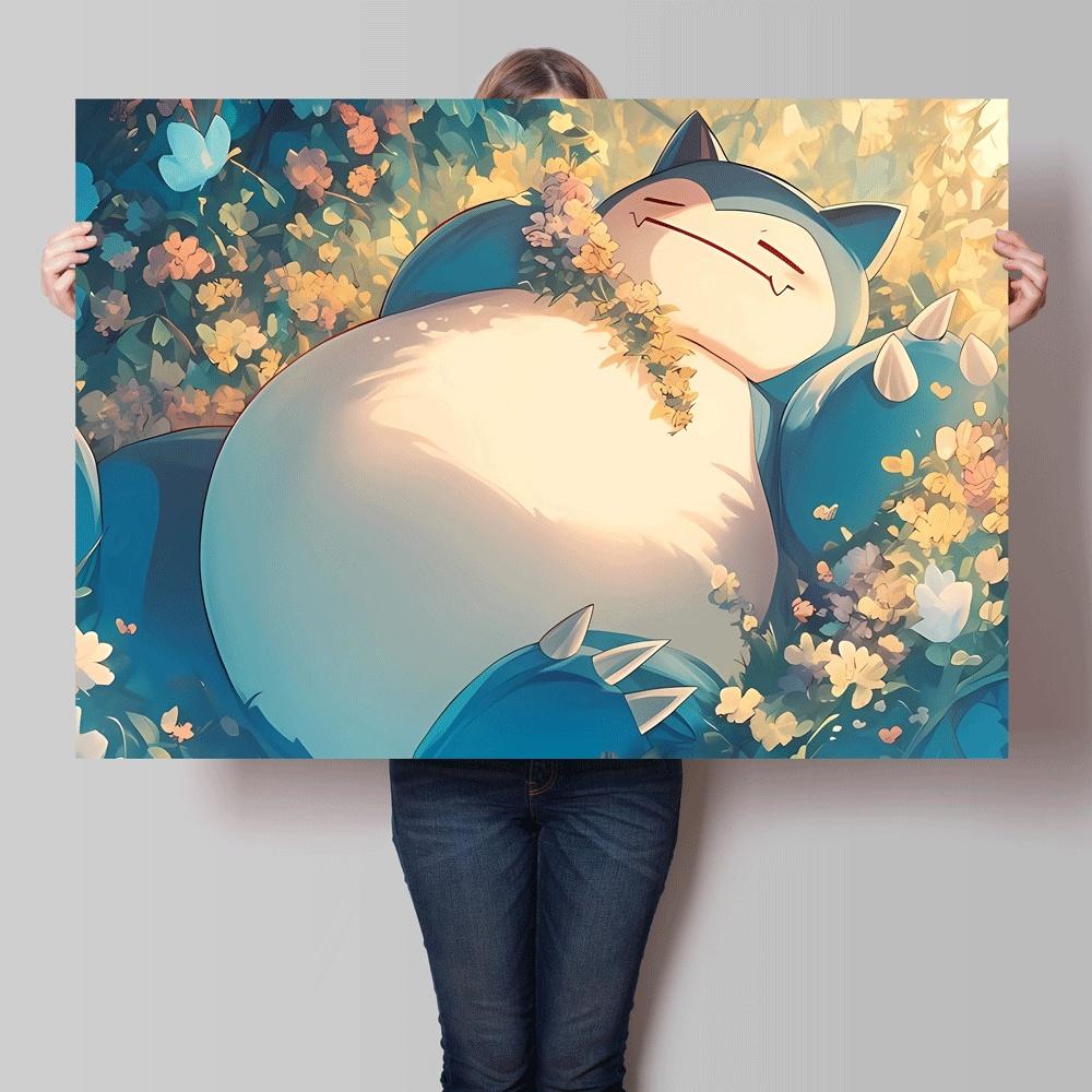 Posters and Prints  Canvas Paintings Pikachu Cute Wall Pictures Room Home Decorative Birthday Gifts Kids Action Figures