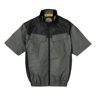 GLADIATOR x VOLTCOOL Volt Cool Солнцезащитный зонт Блузон Peltier для шеи XL [CO-COS Nobuoka] G-4040 Теплоотражающий с коротким рукавом (с держателем), Унисекс, Лавр,