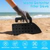 ABS Plastic Metal Detector Shovel Rust Resistant Compact Detecting Sifter Versatile Manual Sand Scoop Shovel for Outdoor Beach