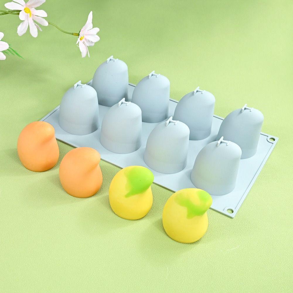 Food Grade Silicone Mango Mousse Cake Mold 15-Cavity French Pastry Mold Baking Mold Chocolate