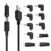 Universal 10 in 1 USB to DC5V Power Cable Kit with DC4017 5525 1735 TypeC Plugs 10 Adapter Power Charging Cord