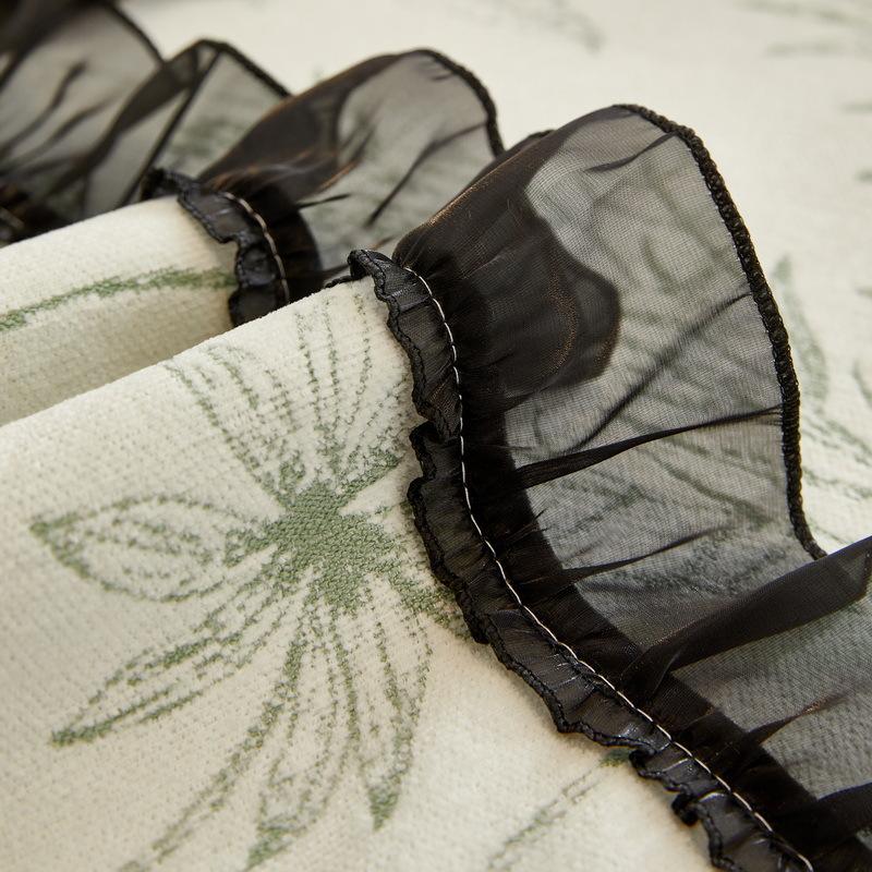 Four Seasons Universal Sofa Cushion Retro Manor Sofa Cushion Seat Cover Light Luxury Modern Non-Slip Sofa Cushion Dust Towel