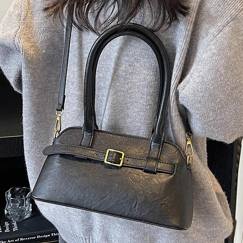 Модная, простая и элегантная повседневная сумка на одно плечо для женщин с большой вместимостью под мышками