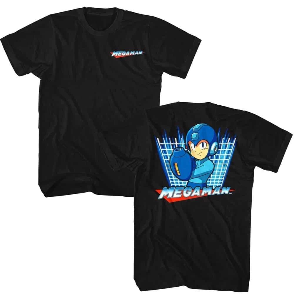 Мужская футболка Megaman Gunner Grid