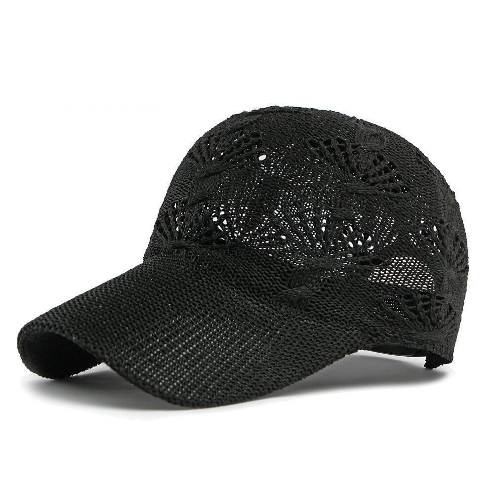 Casual Breathable Knit Hat Retro Adjustable Cap High Quality Mesh Hat Hiking Outdoor
