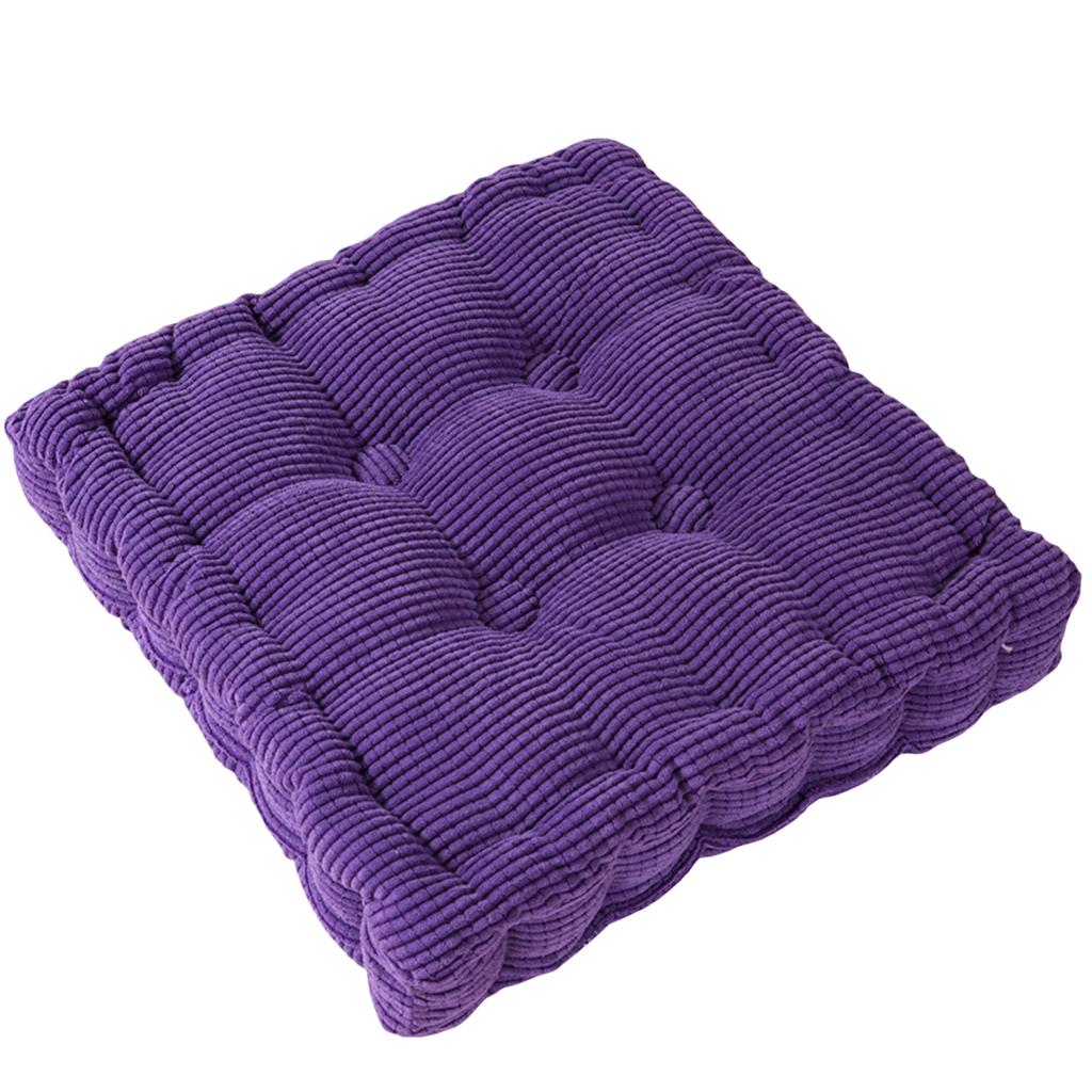 Подушки для стульев из вельвета, однотонные мягкие подушки для сидений, декоративные подушки для домашнего офиса, кухонного стола, стула, аксессуары