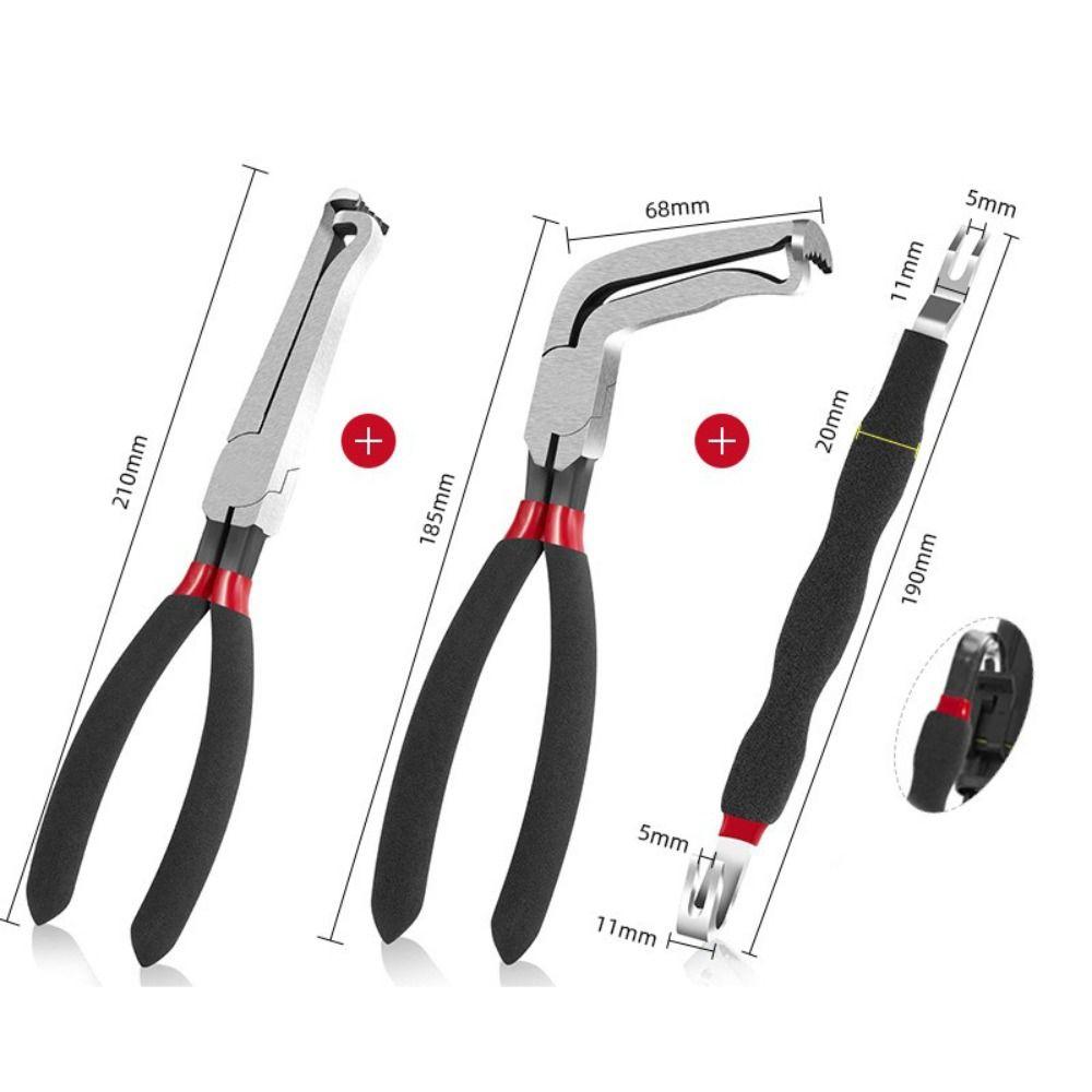 8" Electrical Disconnect Pliers 60-Degree Connector Separator Fuel Line Separator For Automotive