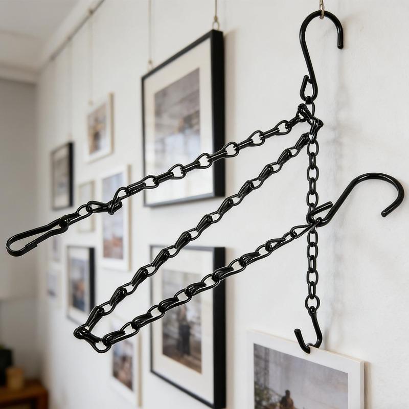Heavy Duty Hanging Chains With Hooks For Plants Flowers Pot Basket Replacement Indoor Outdoor Metal Chains Hangers Wholesale