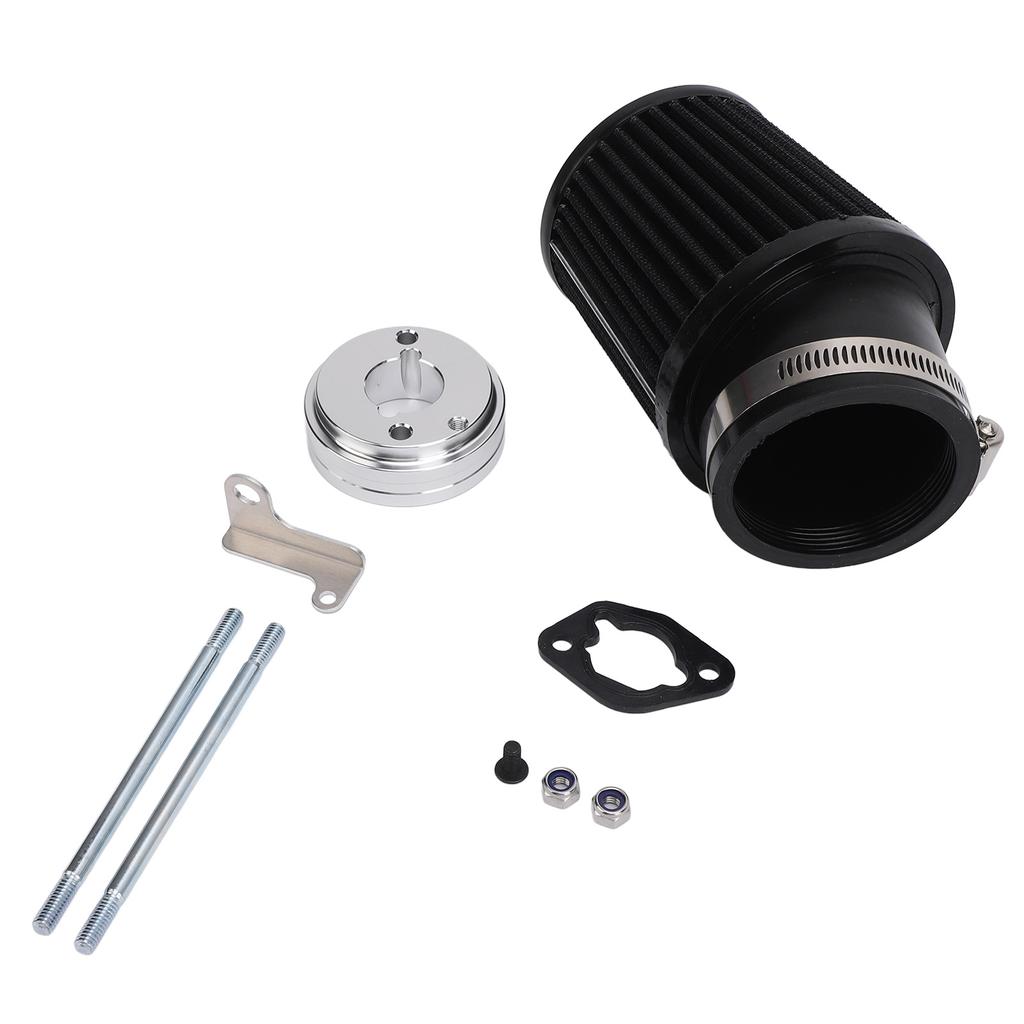 60MM Высокопроизводительный комплект воздушного фильтра Эффективный очиститель воздухозаборника для увеличения мощности для мини-байка