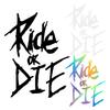Наклейки на раму велосипеда Ride Or Die Наклейки на верхнюю трубу Для МТБ Велосипед Декоративные Рама Велосипеда Авто Мотоцикл Аксессуары