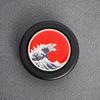 JDM Car Styling Steering Wheel Horn Button Universal Modified Sea Wave Horn Switch Cover Cap