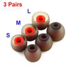 3 Pairs In Ear Tips Earbuds Earphone Silicone Eartips/Ear Sleeve/Ear Tip/Earbuds