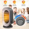 Керамический обогреватель Rapid Heat — безопасный, тихий и эффективный обогрев с быстрым нагревом в течение 2 секунд, защитой от опрокидывания и колебанием в диапазоне 60°