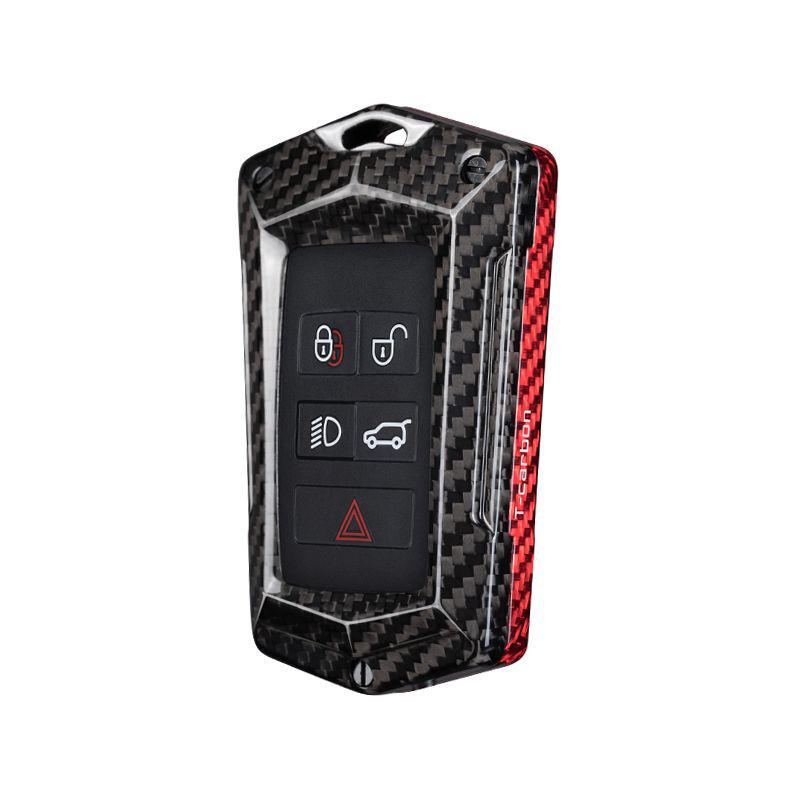 T-carbon Real Carbon Fiber Key Case for Land Rover Range Rover Evoque