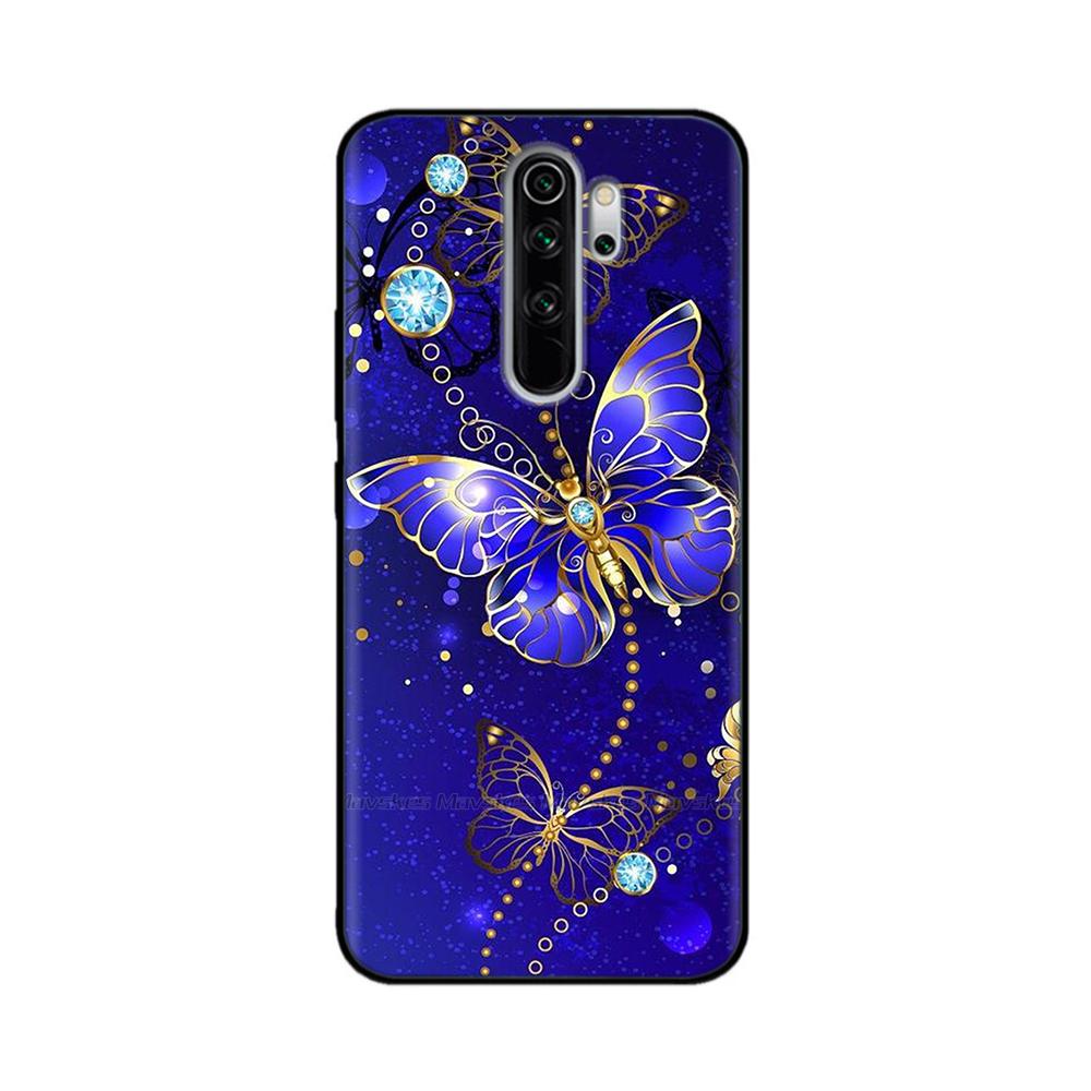 Чехол для телефона Redmi Note 8 Pro, чехол-обложка, милые мультяшные персонажи, мягкие силиконовые задние крышки Coque для Xiaomi Redmi Note8 Pro note8Pro Fundas