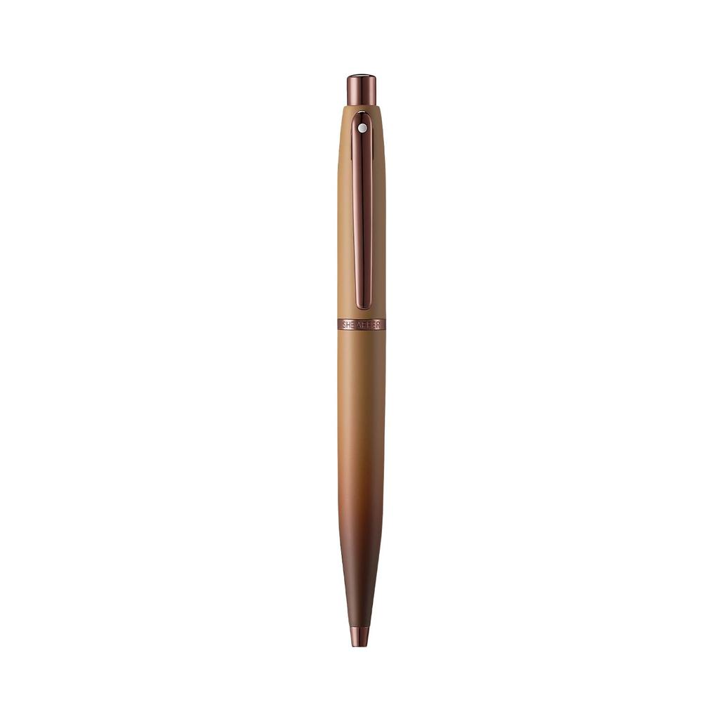 Sheaffer VFM 9428 Coffee Edition Matte Brown Ballpoint Pen with Regal Brown PVD Trim