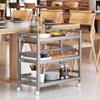 Miling 5-Tier Rolling Storage Cart with Wheels