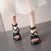 Roman Style Platform Open Toe Sandals for Women Low Price Sales Anti Slip 2025 Trending Hot Comfort Luxury Summer Woman Shoes
