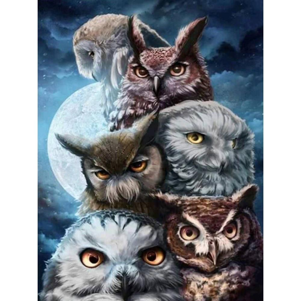 Набор для алмазной живописи Здание Пейзаж Гора 5D DIY Алмазная вышивка Крестом Волк Животные Стразы Бабочка Эльфы Мозаика Декор для дома