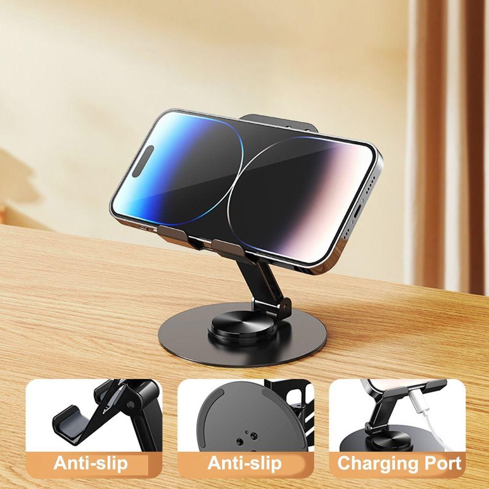 Metal Mobile Phone Holder Adjustable Desktop Tablet Stand Universal Live Mobile Phone Stand Mount