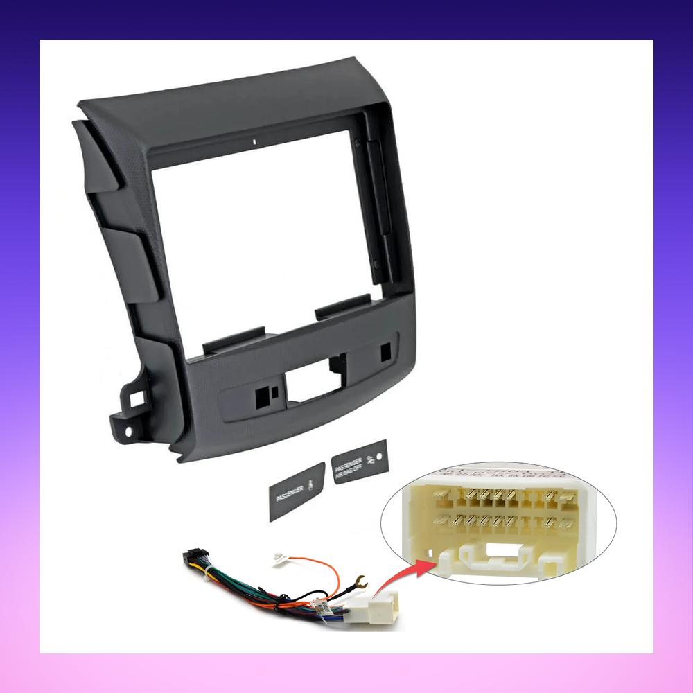 2 DIN Android Carplay автомобильное радио для Mitsubishi Outlander XL 2007-2012 мультимедийный проигрыватель головное устройство стерео GPS навигация BT WIFI 2+32 ГБ