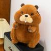 Cute Groundhog Plush Toy Hamster Doll Animal Doll Cute Pet Ornament Doll Machine Gift