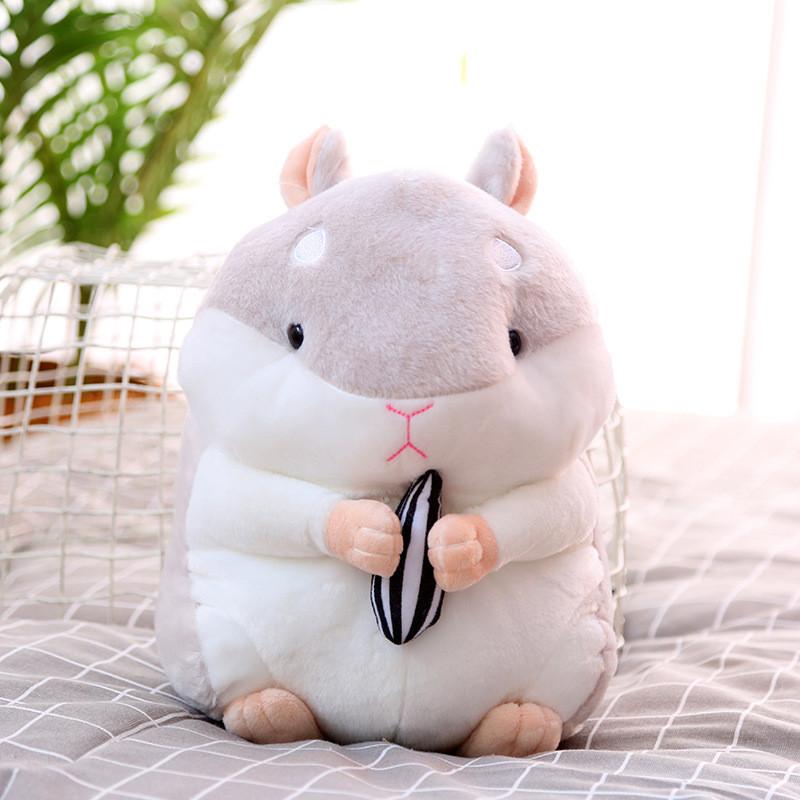 Hamster Melon Seed Plush Toy Stuffed Animal Doll Cartoon Decoration Gift Kids