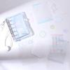 Mini Loose-leaf Notebook Hand Ledger Hand Account Book M5 Pocket Binder Notebook  Studnet