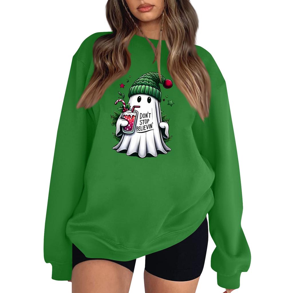 Женская толстовка с цветными блоками, повседневная удобная свободная легкая женская толстовка с длинным рукавом и круглым вырезом