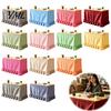 School Desk Cover Gingham Ruffled Table Skirt, Cottagecore Teacher Skirt for Classroom, Classroom Decor Accessories Plaid Tablecloth Birthday Wedding