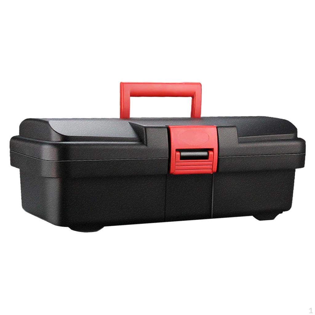 Empty Tool Box Hand Case Portable, Ergonomic Handle, Container, Small Parts Box, Multifunction,