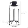 Coffee Capsule Holder 16 Pod Iron Sturdy Display Stand Storage Stylish Elegant