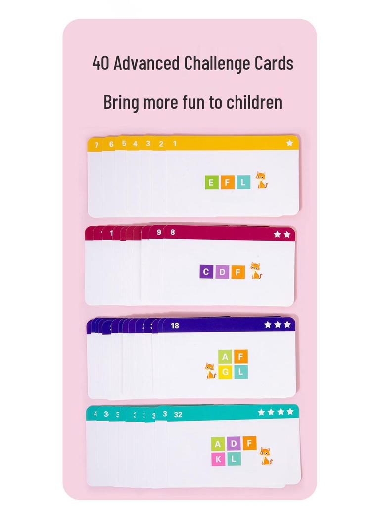 Детская развивающая Дженга с буквами: Качественная интерактивная игрушка для развития баланса для родителей и детей