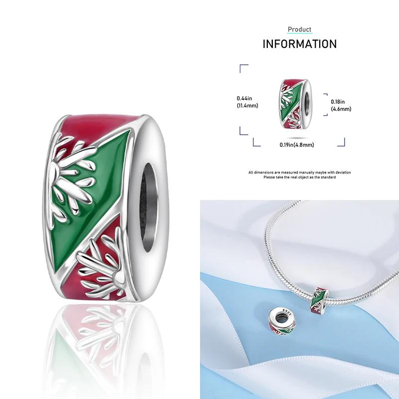 Рождественские Шармы Медь Лось Санта Клаус Бусина Снежинка Колокольчик Снеговик Шарм Подходит для Оригинального Браслета DIY Ювелирные Изделия