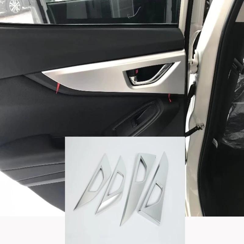 Для Subaru Impreza XV 2018- Хромированные ABS аксессуары Панель рычага переключения передач накладка на ручку ручка двери кнопка стеклоподъемника накладка на переключатель